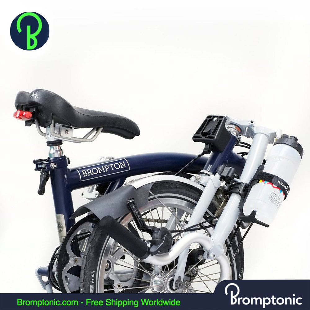 Brompton Wasserflaschenhalter mit Monkii Clip