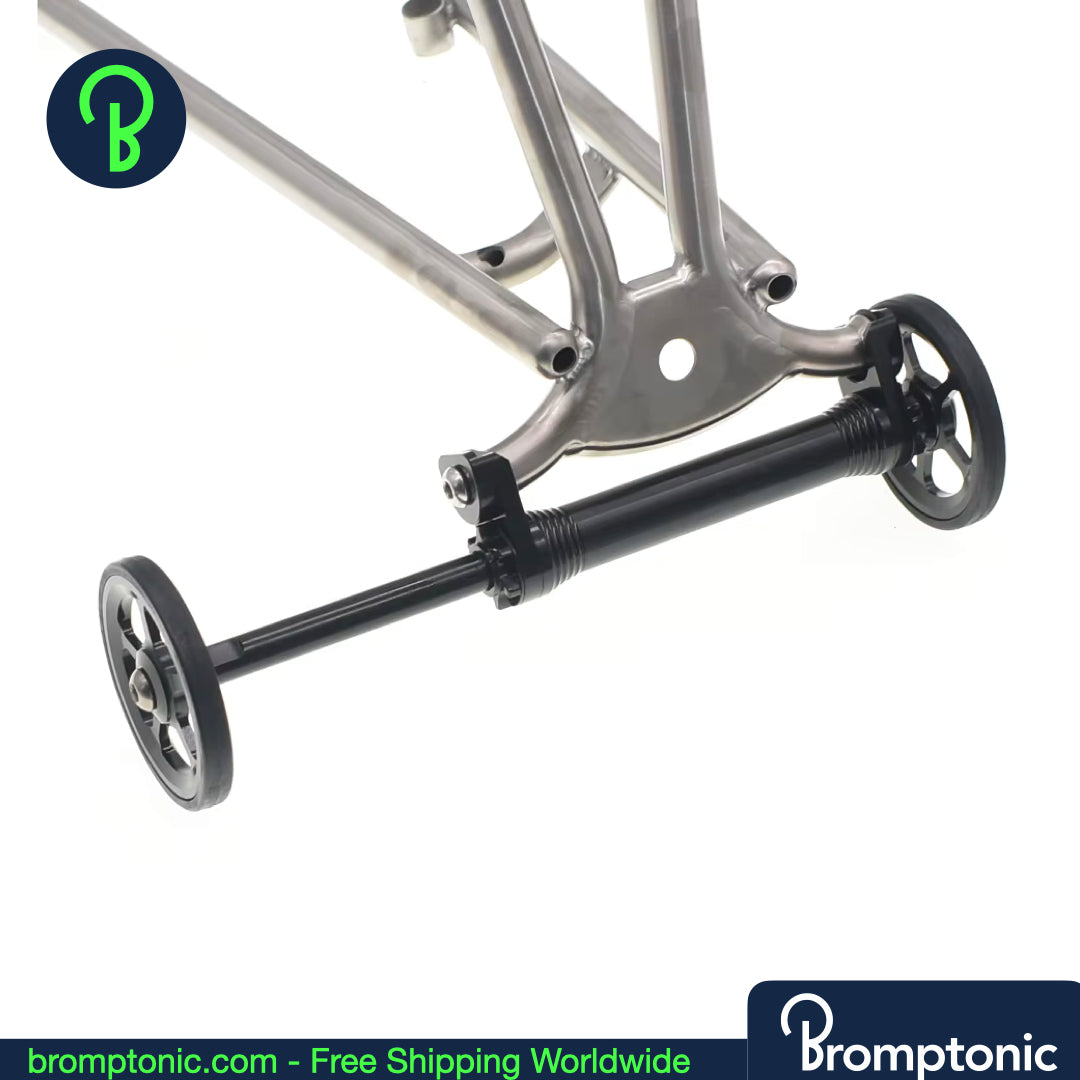 Brompton Easy Wheel Verlängerungsstange - AC Line & PT Line | Stange, Räder oder Komplettset