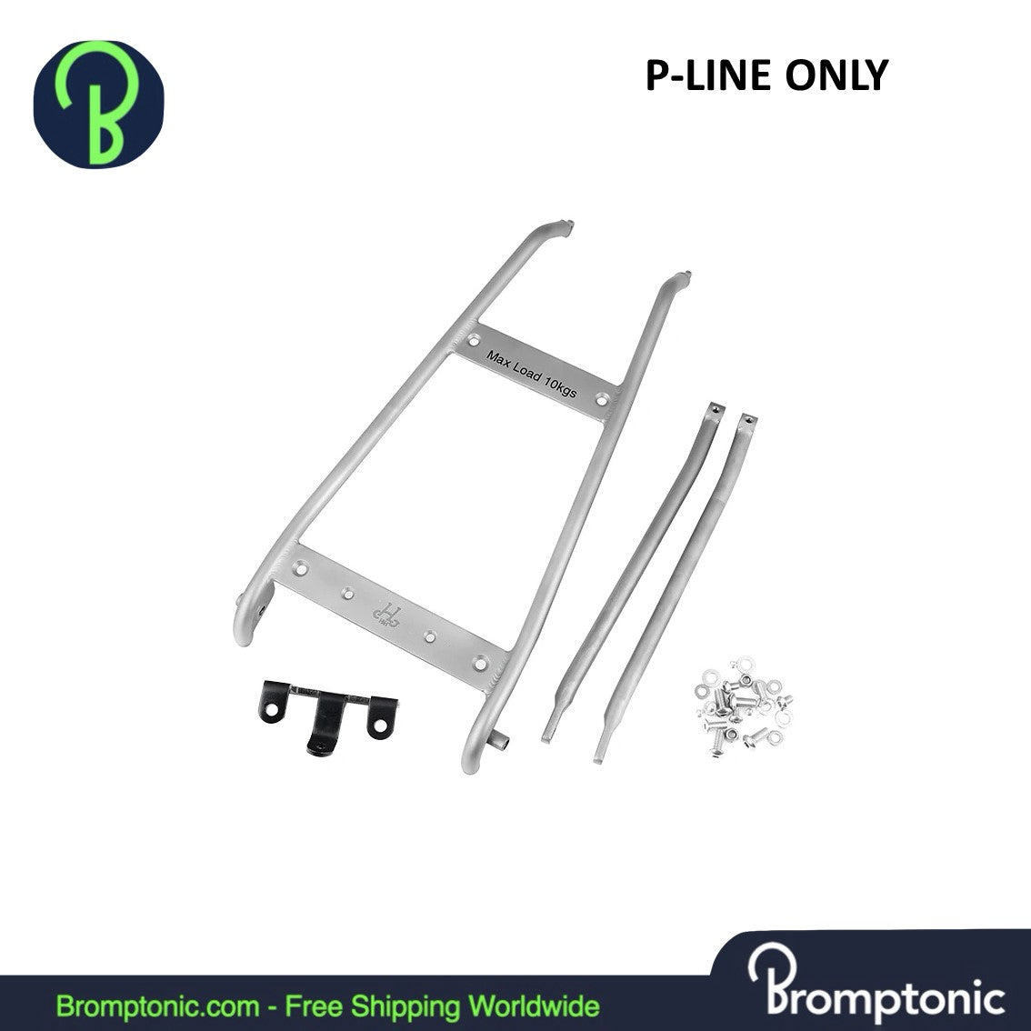 Brompton Titanium Alloy Rear Rack Carrier für P-Line - H&H