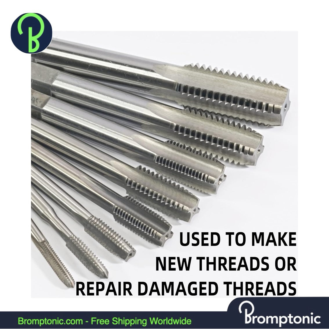 Thread Die Hinge Brompton Hinge Replacement Thread Tap & Die Set UNF 7/16