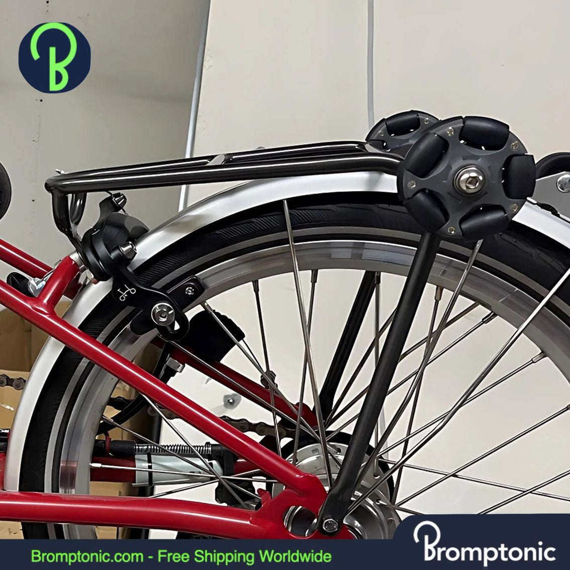 Brompton Ultra-Light Titanium Q-Rack Heckgepäckträger für A/C/P/T Line