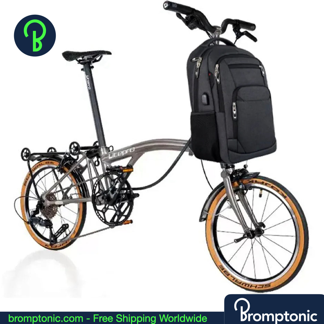Brompton Commuter Backpack 25L - Business- und Reisetasche mit Fronttragegestell (A/C/G/P/T Line)