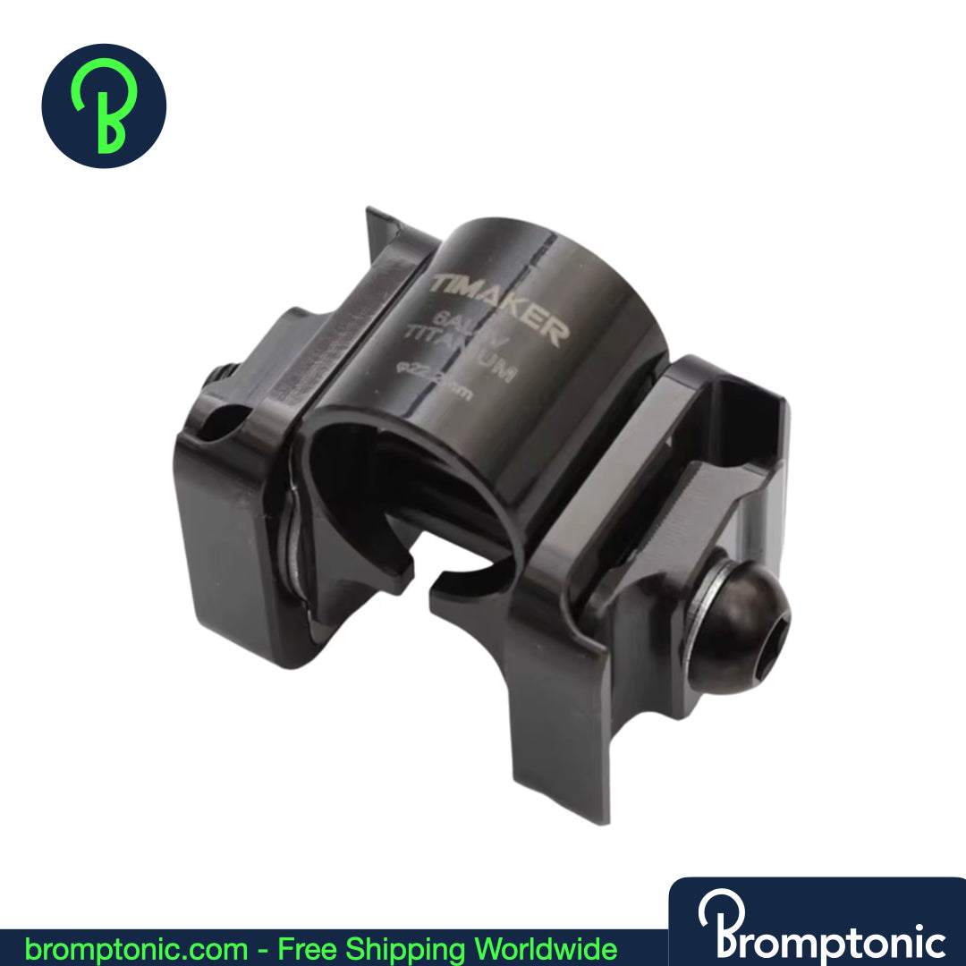 Brompton Titanium Sattelstützklemme - Rundkopf 22,2 mm