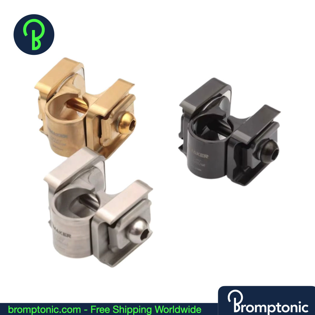 Brompton Titanium Sattelstützklemme - Rundkopf 22,2 mm